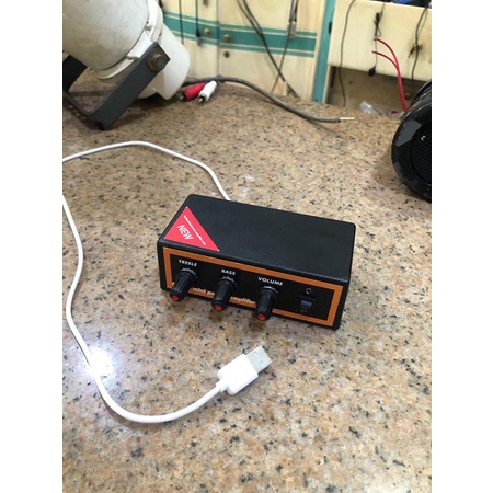 POWER AMPLI NO 12 bluetooth POWER AMPLI MINI 5 volt 3 CHANEL - BISA COD