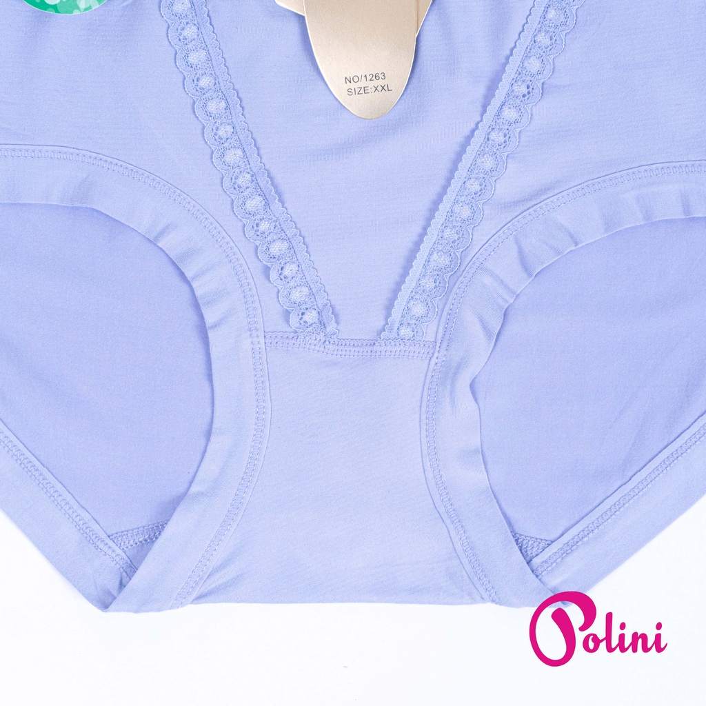 BEE - Celana Dalam Polini Undies Wanita Bahan Katun Premium 1263