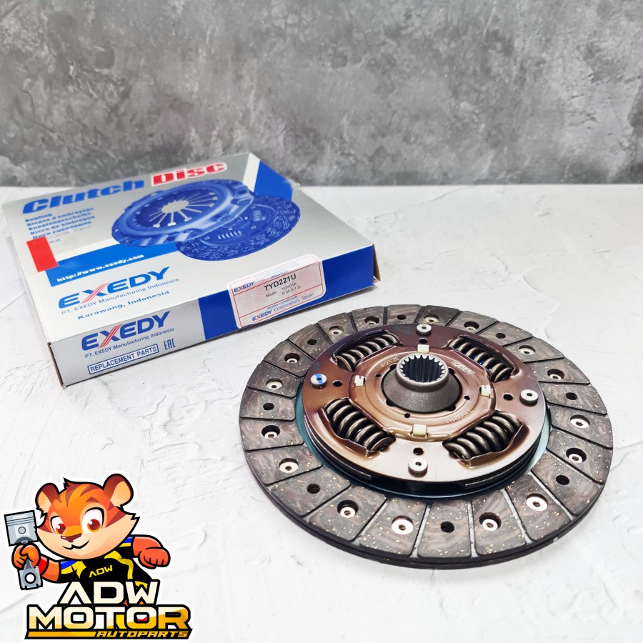 PLAT KOPLING DISC CLUTCH EXEDY AGYA AYLA SIGRA CALYA 1.0 1.2 TYD221U