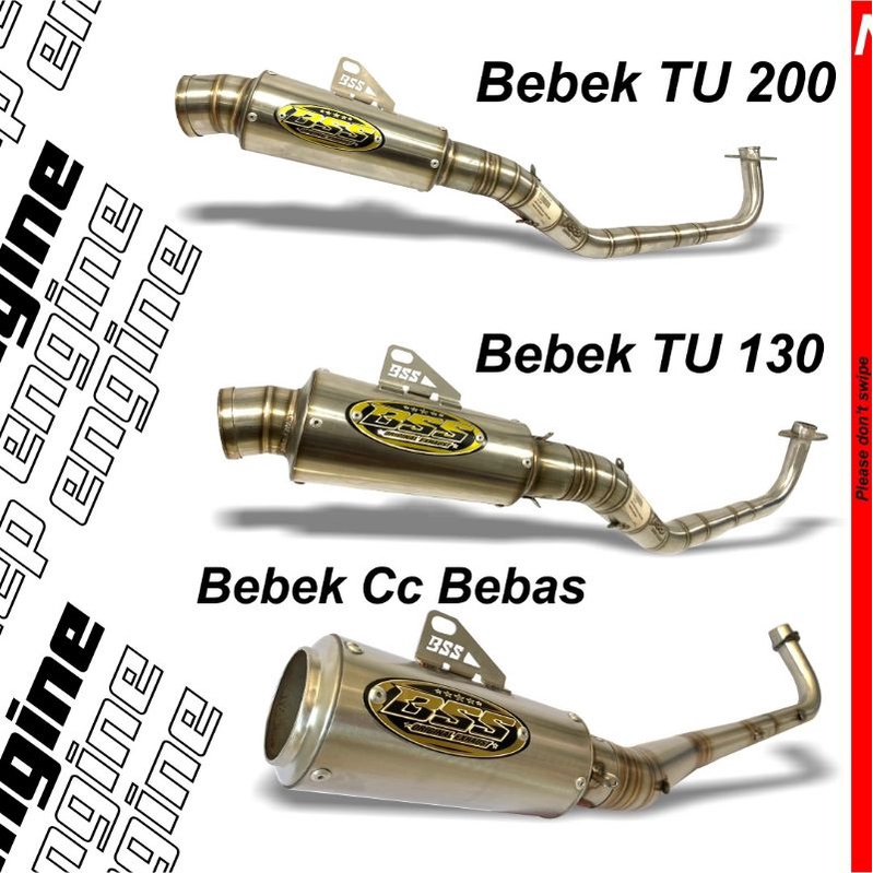 sleep engine type kolong 130cc-180cc  ROLL BENDING ORIGINAL_BSS free laser nama