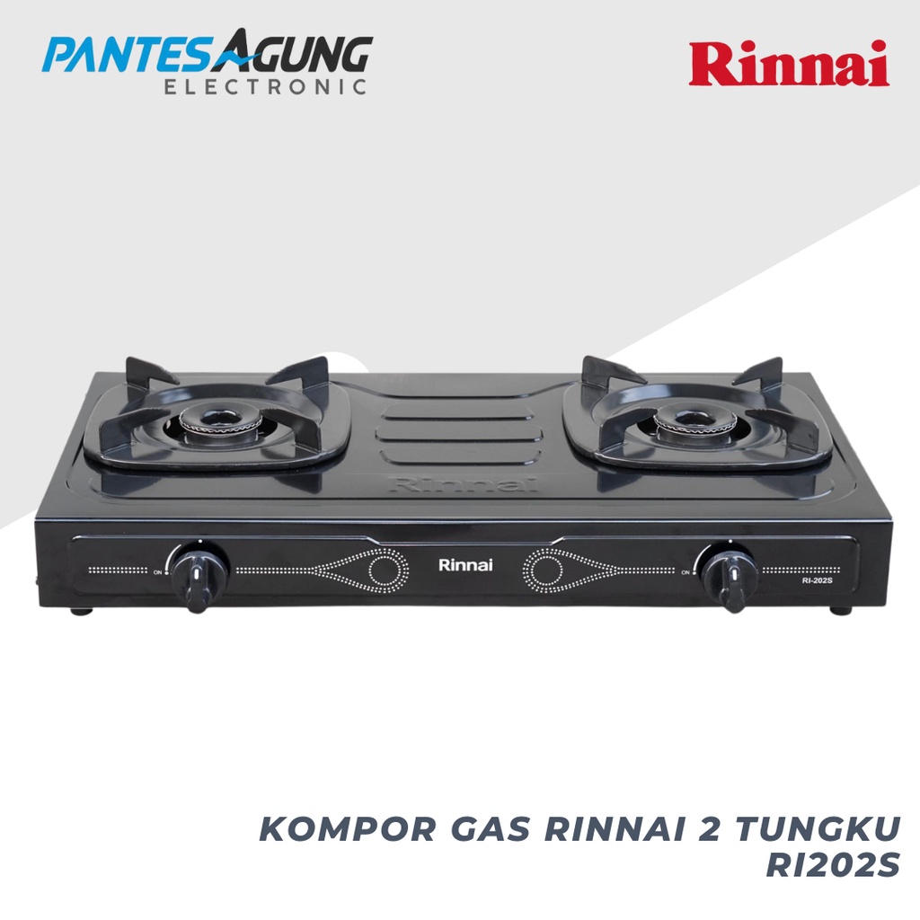 KOMPOR GAS RINNAI RINAI 2 TUNGKU RI202S / 202S