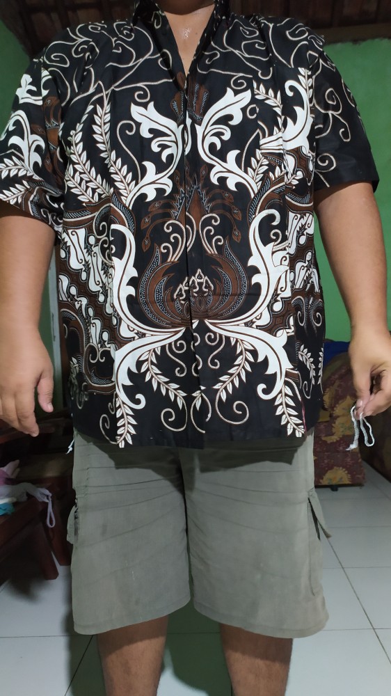 Baju Batik Pria Jumbo Big Size Kemeja Batik M L Xl Xxl 3xl 4xl 5xl 6xl 7xl 9xl 10xl Super Jumbo