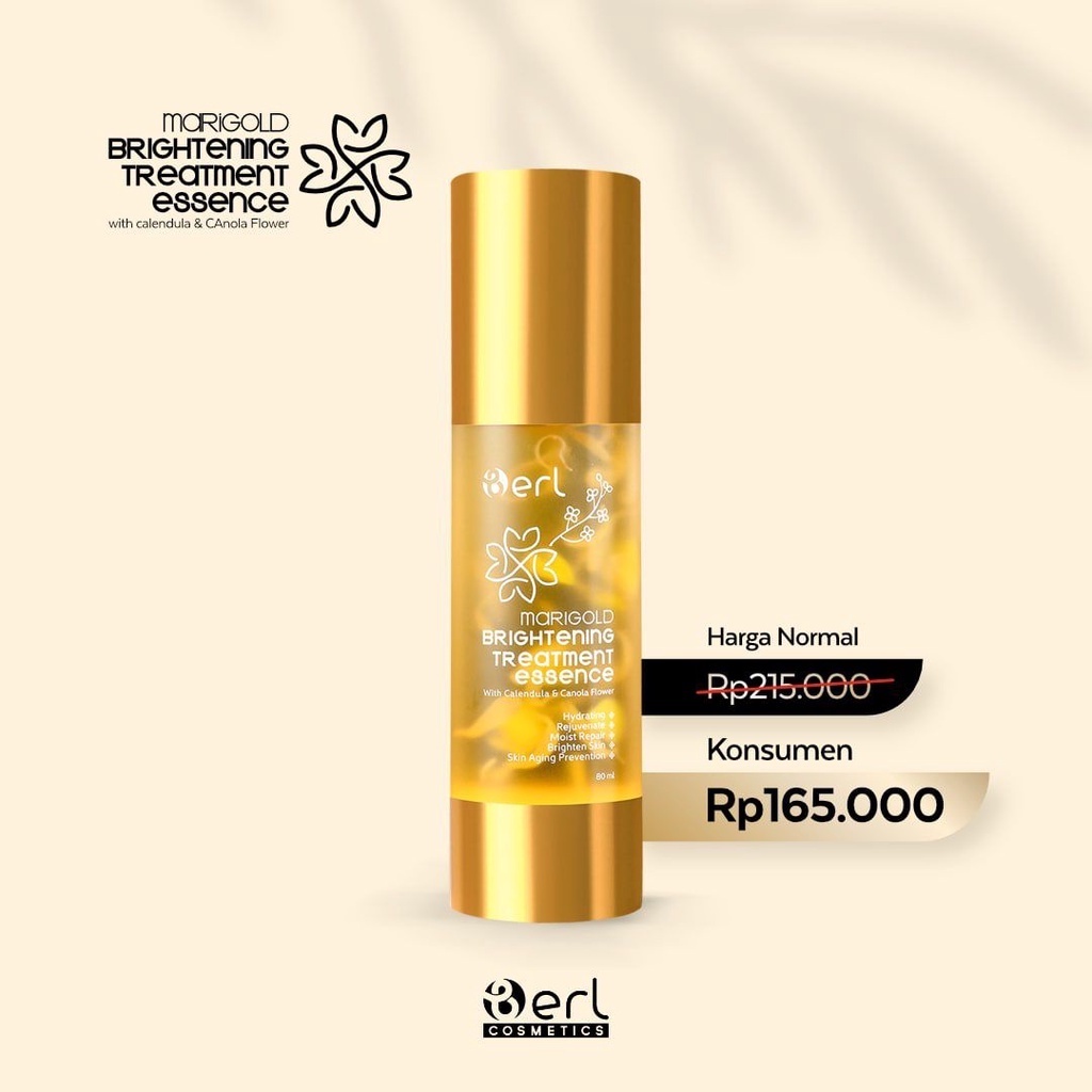B ERL MARIGOLD BRIGHTENING TREATMENT ESSENCE/ESSENCE WAJAH/SERUM WAJAH/ESSENSE TREATMENT
