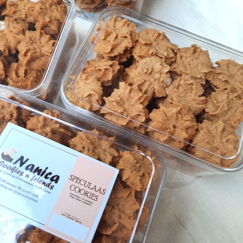 

Speculaas Cookies (Kue kering semprit rempah) | Nanica Cookies and friends