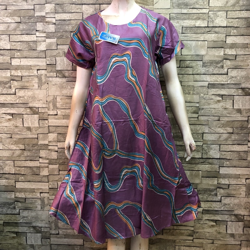 DASTER BALI MURAH MOTIF KEMBANG | BATIK AQILAH-OB 15