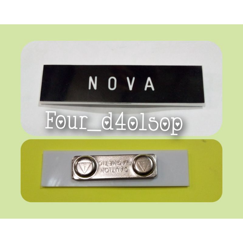 

name tag #magnet
