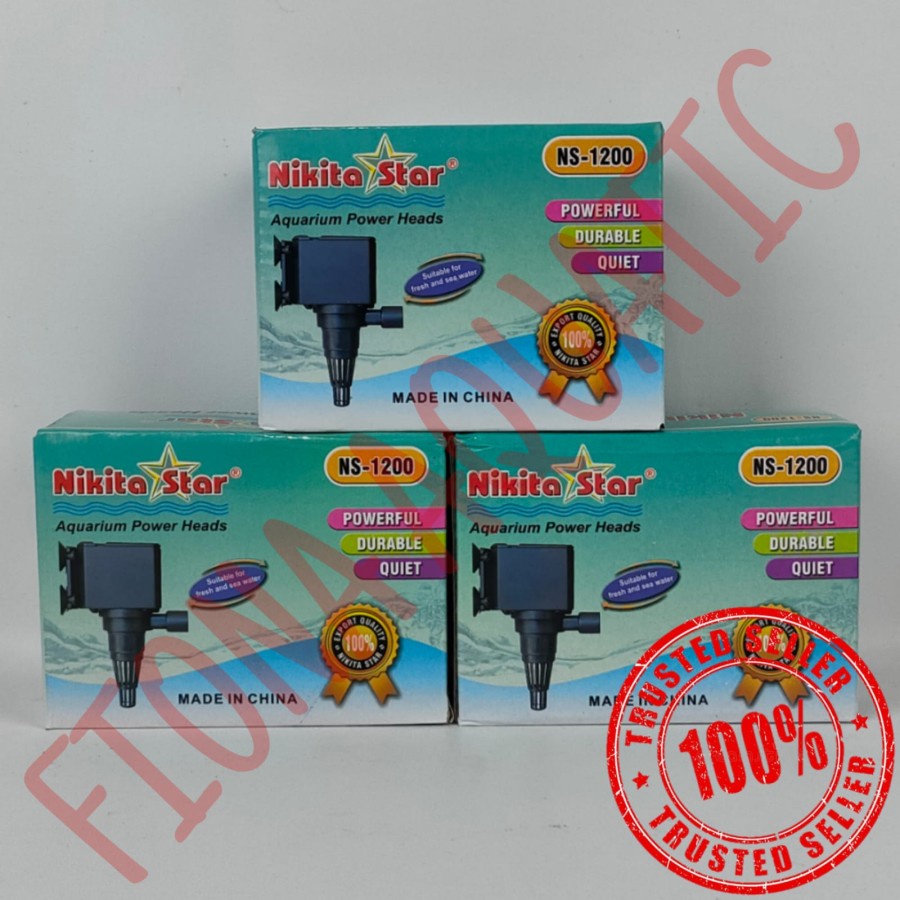 AQUARIUM POWER HEAD NIKITA STAR NS-1200 / MESIN POWER HEAD 1200