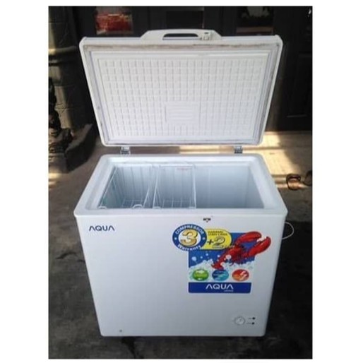 AQUA Chest Freezer / Box Freezer 150 Liter AQF-160 PROMO GARANSI RESMI