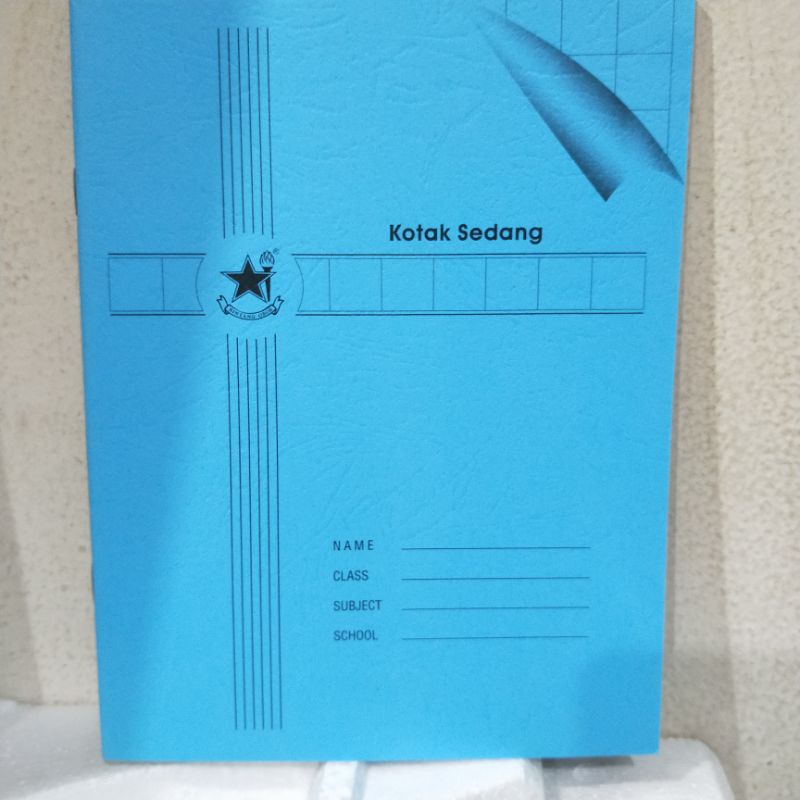 

Buku tulis ber kotak 38 lbr