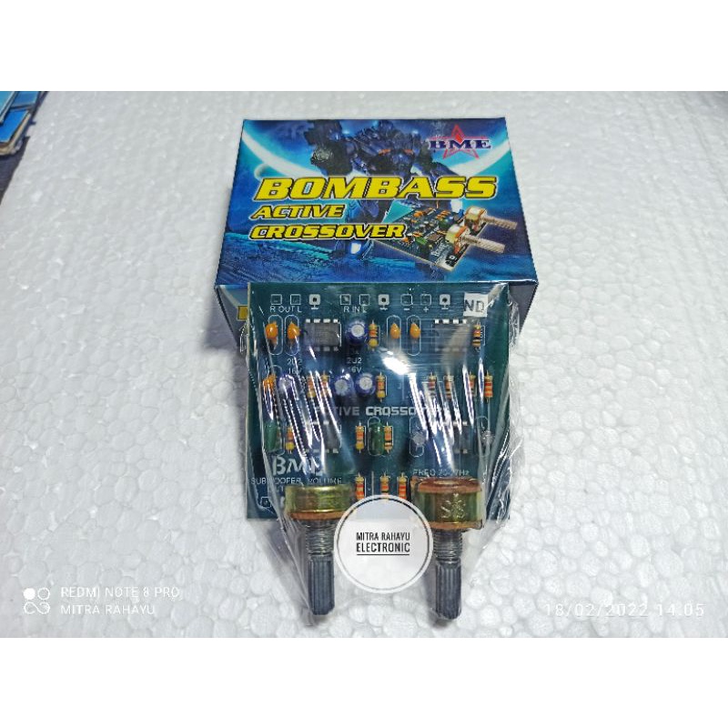 BOMBASS ACTIVE CROSSOVER BME