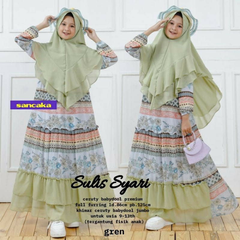READY LAST STOCK SULIS SYARII KIDS