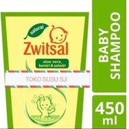 ZWITSAL NATURAL BABY SHAMPOO ALOE VERA, KEMIRI, SELEDRI 450 ML