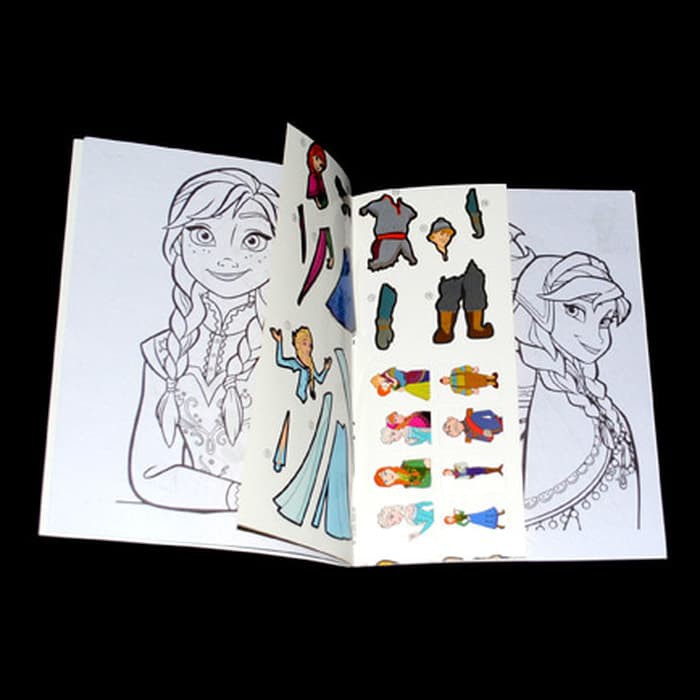 

Papan Tulis Gambar - Lyra Sketch Book - Kiky Sketch Book Coloring Book +Stiker 1802/ Buku Mewarnai