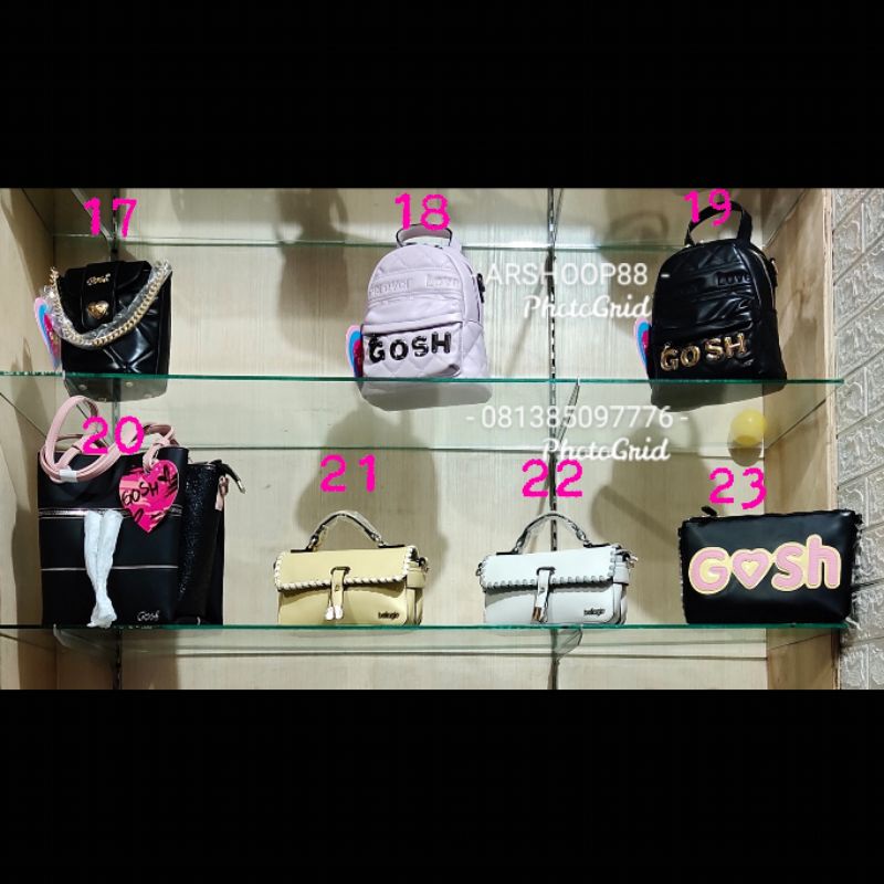 Gosh ransel hitam no.19