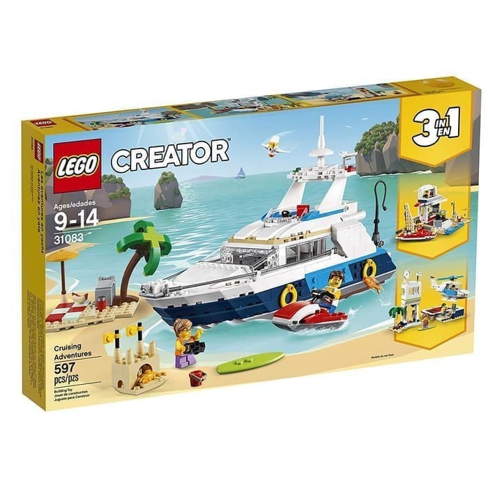 lego yacht