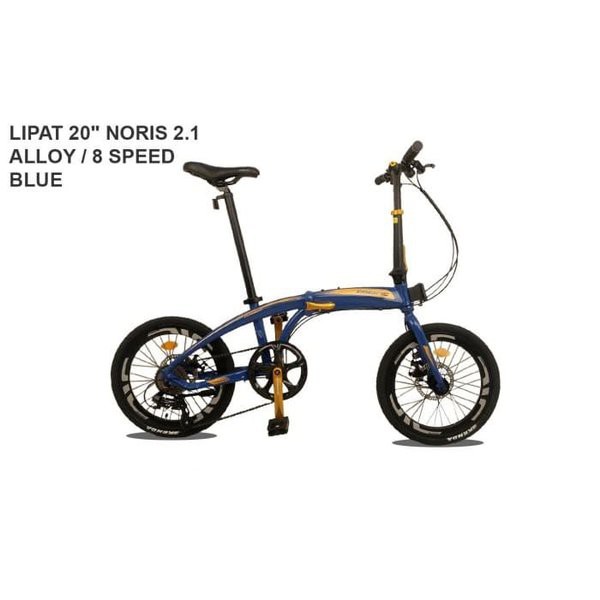 Bermutu  Sepeda Lipat Folding Bike 20 Inch Pacific Noris 2.1  Murah