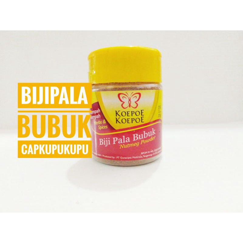 

Biji Pala Bubuk Cap Koepoe Koepoe 37g