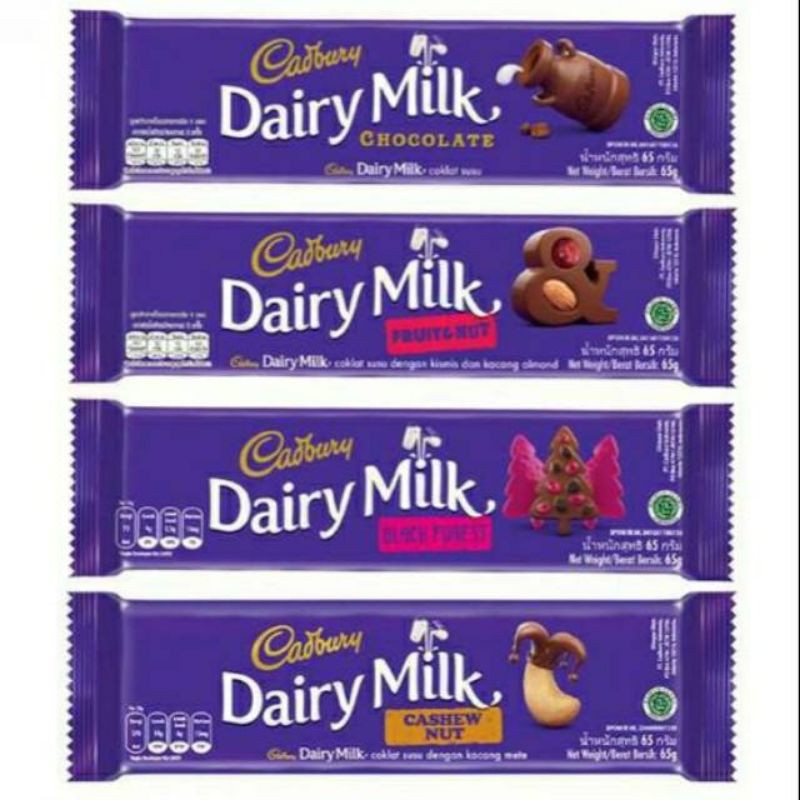 Dairy Milk Coklat All Varian