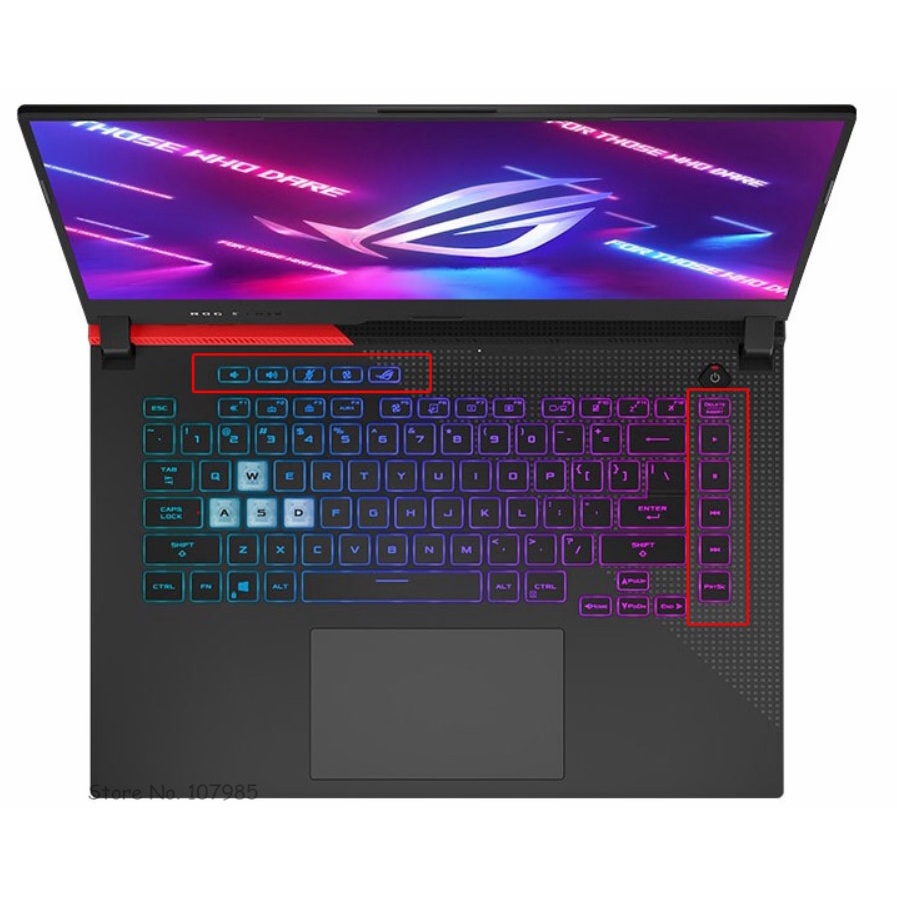 Cover Pelindung Keyboard Bahan Silikon Untuk ASUS ROG Strix G15 G513 G513X G513QM G513QR G513QY 15.6 inch