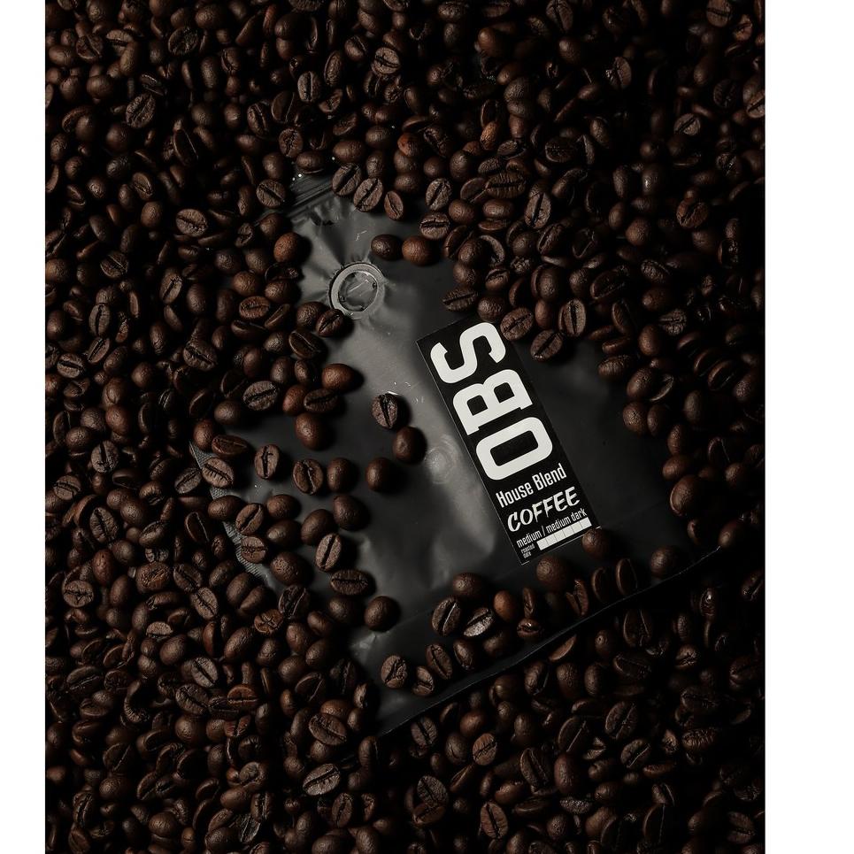 

{O-AYU> {♥> // Kopi Houseblend 250 gram Biji/Bubuk | Arabika Robusta 250 gr | OBS Coffee House Blend 250gr {premium>