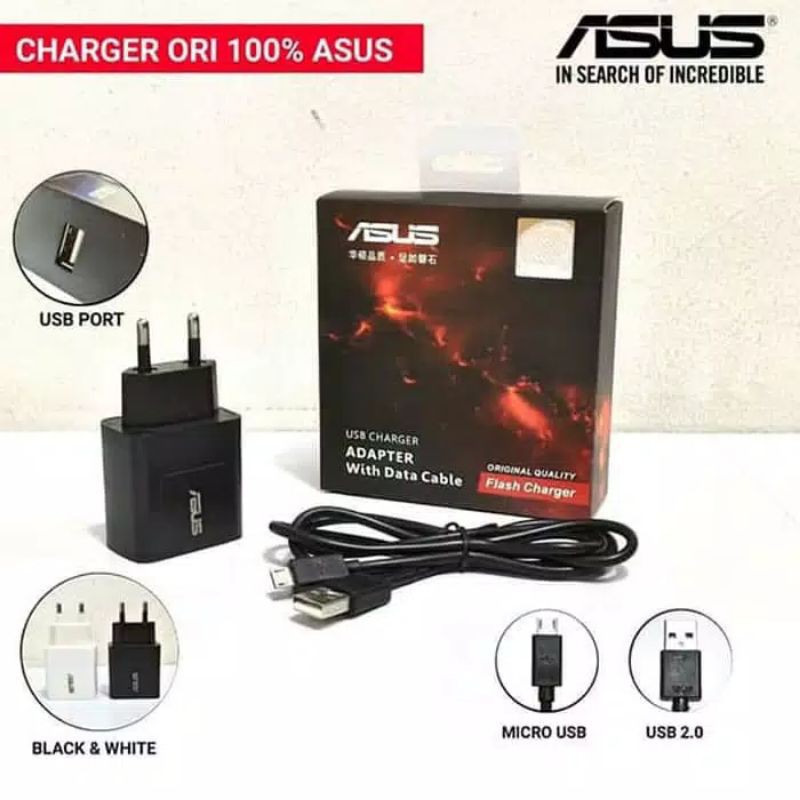 Charger Hp Asus Original 100% 2A