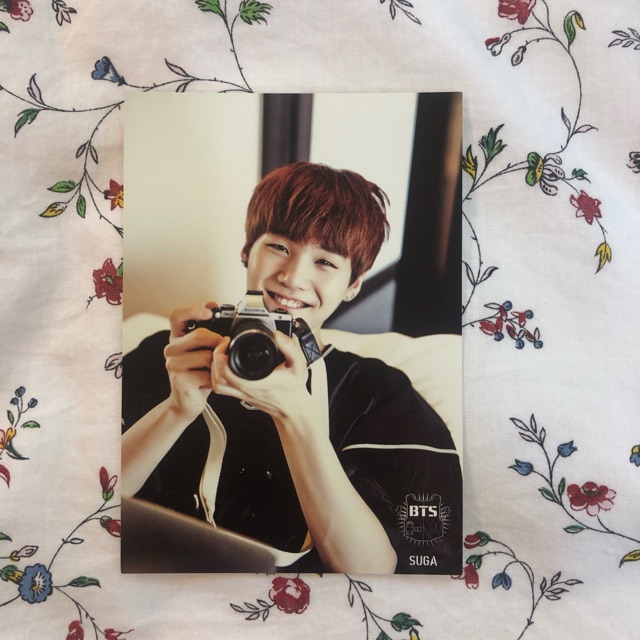 BTS 1st Fanmeeting Muster Suga Official Postcard
