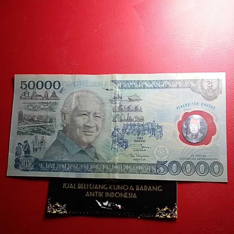 murah edisi kusus uang 50.000 polymer zzj 126054
