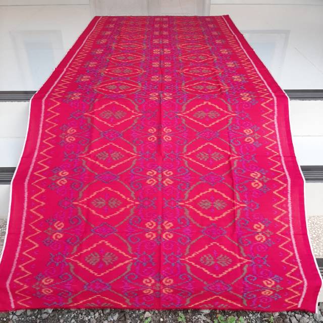 Tenun Endek CSM Premium (Pink Fanta)