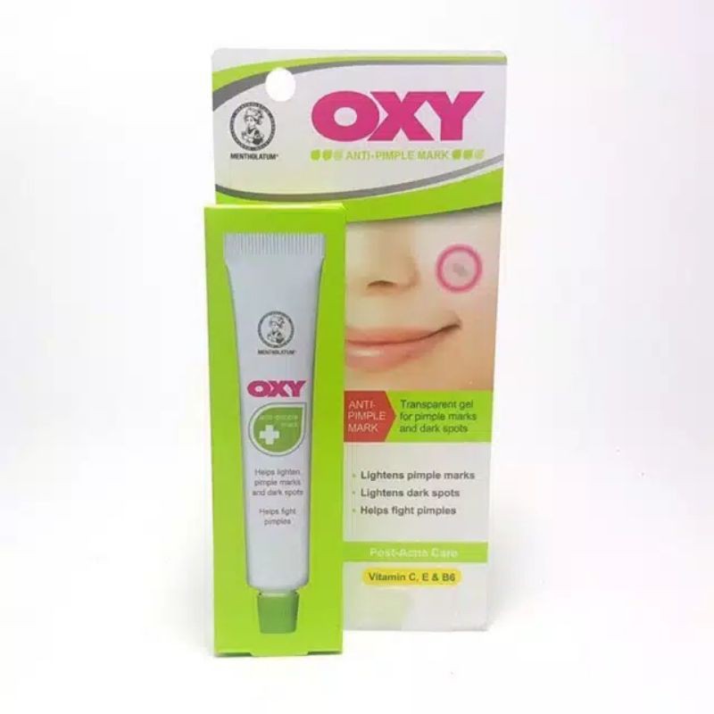 oxy anti pimple mark gel 18gr / oxy penghilang bekas jerawat