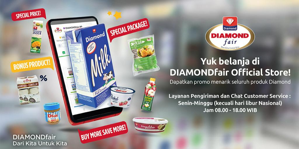 Toko Online Diamond Fair Mini Authorized Store Bandung | Shopee Indonesia