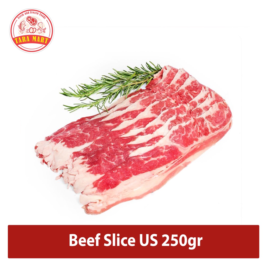 

[ TARAMART ] Beef Slice US 250gr