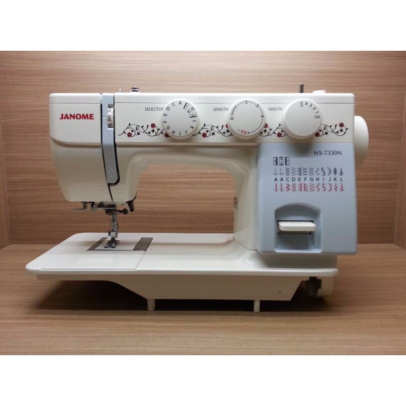 Mesin Jahit JANOME NS 7330N (Semi Portable)