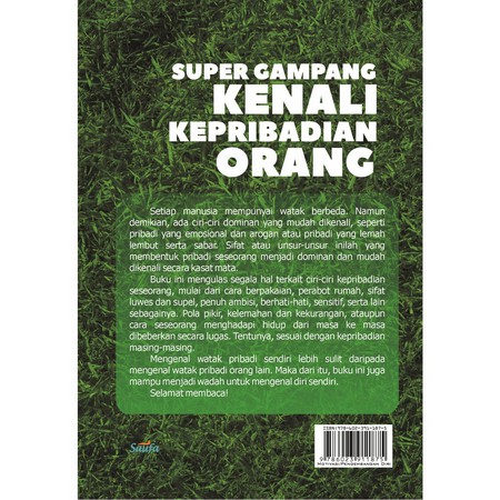 BUKU SUPER GAMPANG KENALI KEPRIBADIAN ORANG