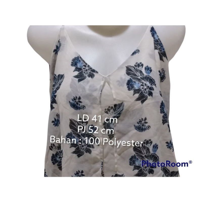 Tanktop bunga