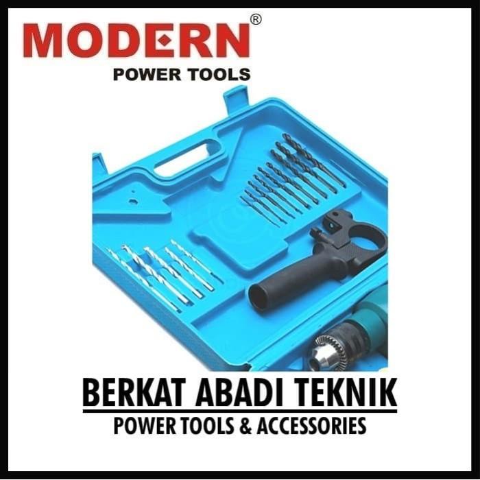 PROMO Paket Mesin Bor Listrik Modern M-2130 / Mesin Bor Tangan M2130