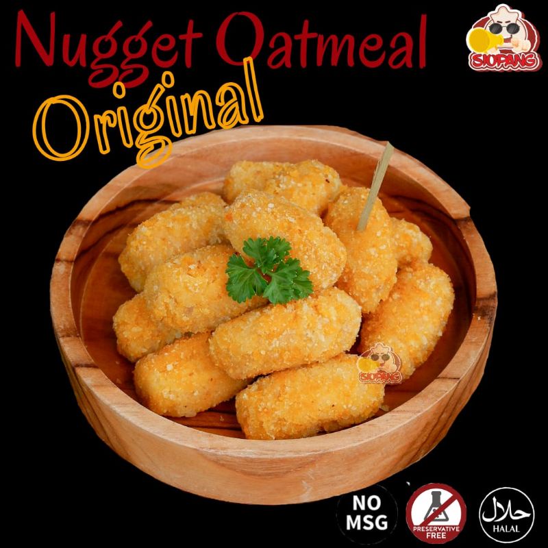 

Nugget Oatmeal Original/No MSG/No Pengawet/Homemade/Healthy Frozen Food
