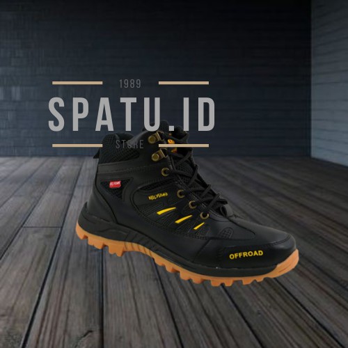Sepatu cowok Pria Waterproof Hiking Touring Sepatu Boots Pria M47