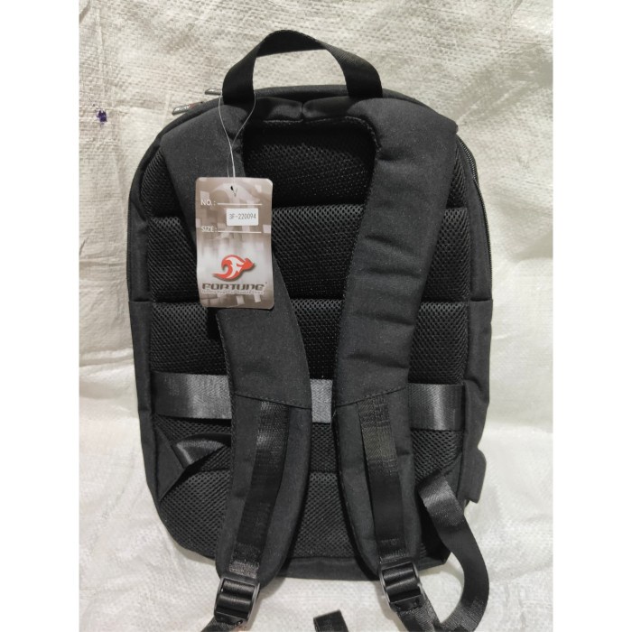 Gilaa Tas Ransel Laptop Batok Backpack Hardcase Laptop Usb Fortune Bagus