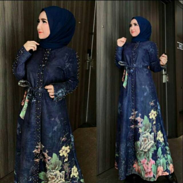 Dress Pesta Suede Busui Shellasaukia Original