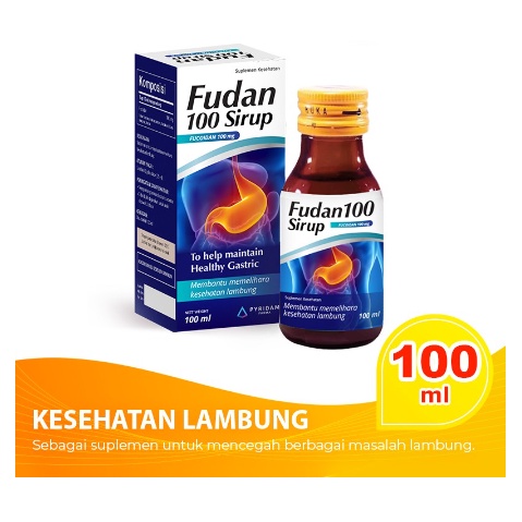 Fudan Fucoidan 100ml Sirup Bantu Memelihara Kesehatan Lambung - 100ml