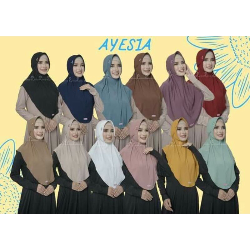 JILBAB AYESIA LINALIVIA ORIGINAL TERBARU LINA LIVIA HIJAB
