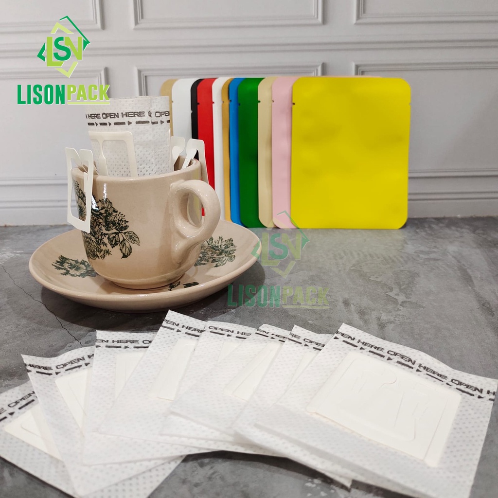 

Paket Kemasan Sachet dan Drip Bag Coffee Filter | ISI 50 PCS | Best Seller