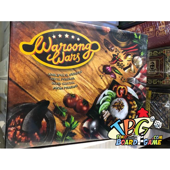 ➵Vab Waroong Wars ( Original ) Toko Board Game ✫ Baru