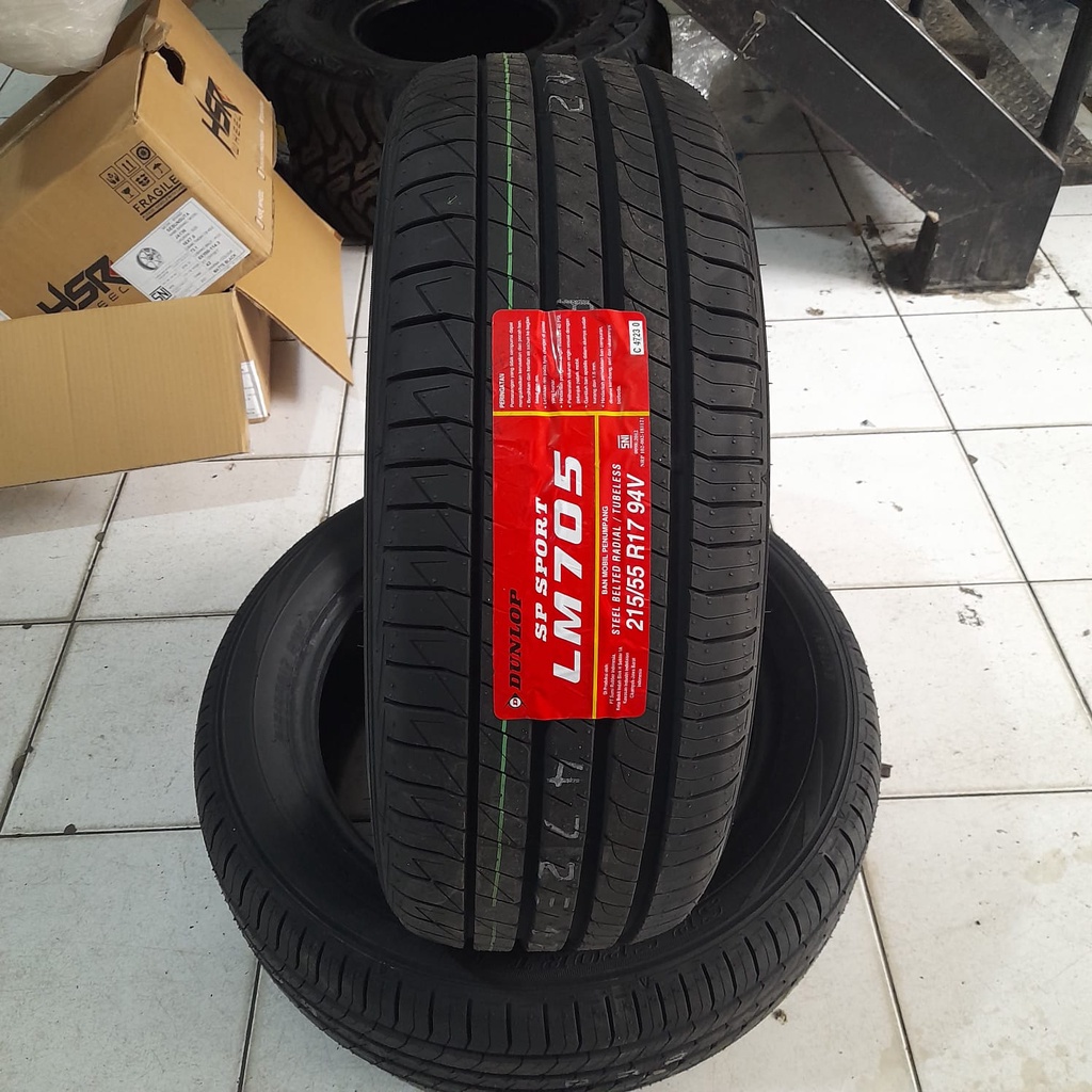Ban Mobil Pekayon Bekasi Ring 17 | Ban Dunlop LM 705  215/55 ring 17 Ban Tubles ring 17