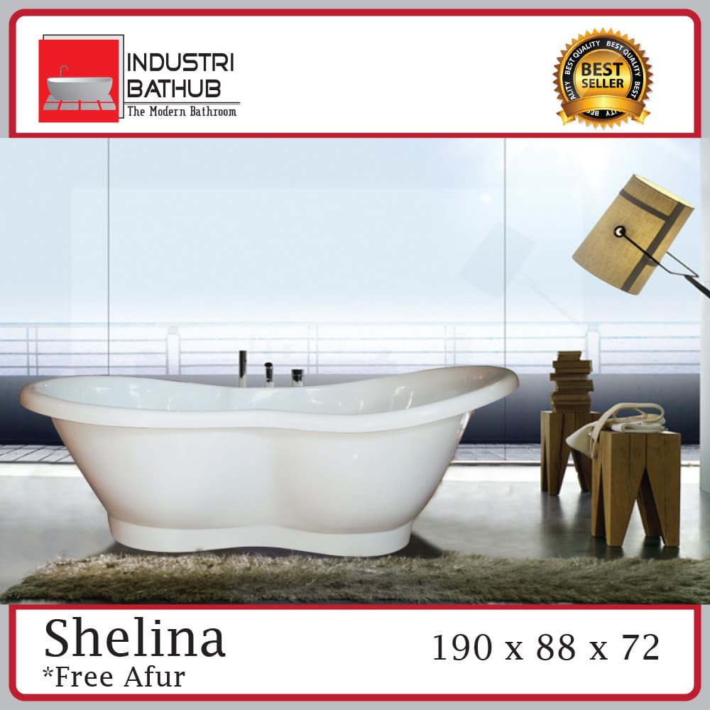 Industri Bathtub Standing type SHELINA Marble