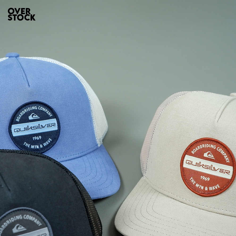 Quiksilve*r The Mtn &amp; Wave Trucker Hat