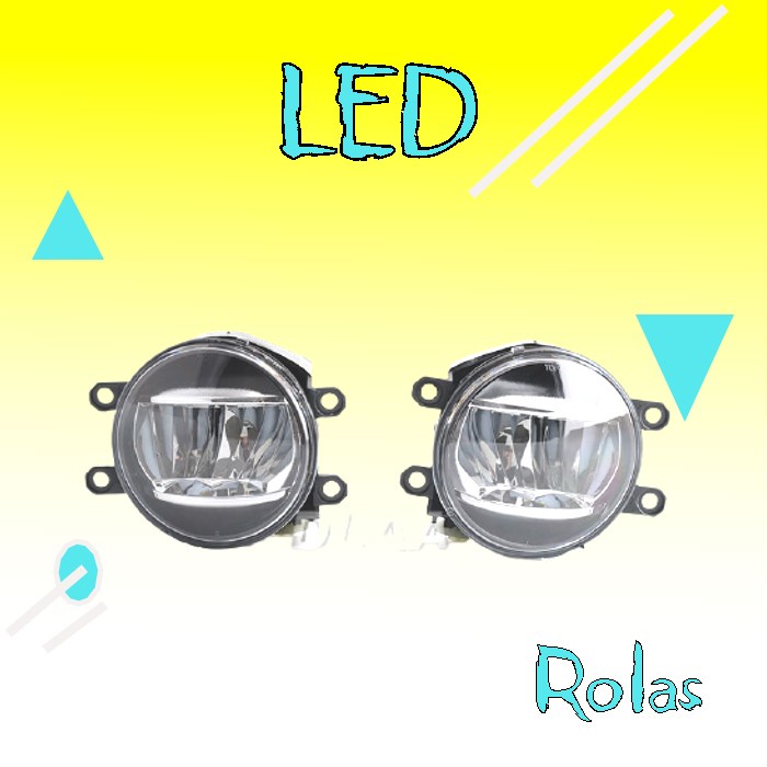 FOGLAMP FOG LAMP INNOVA REBORN 2015 2016 2017 2018 2019 2020 2021 INOVA LED LAMPU KABUT BUMPER BEMPE