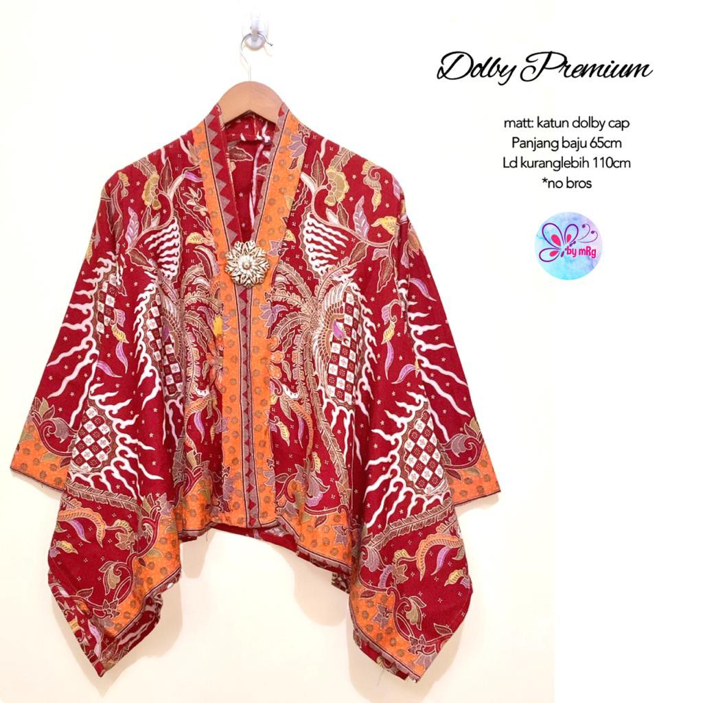 Kartini Dolby Premium batik kerja wanita modern/atasan batik wanita modern kerja