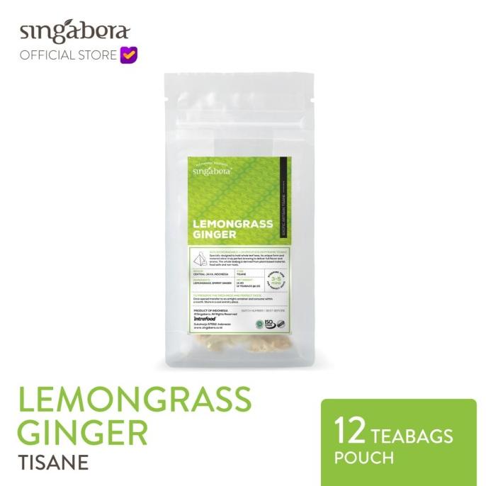 

(BISA COD) Singabera Tisane Lemongrass Ginger Seduhan Herba12 teabag PROMO Kode 470