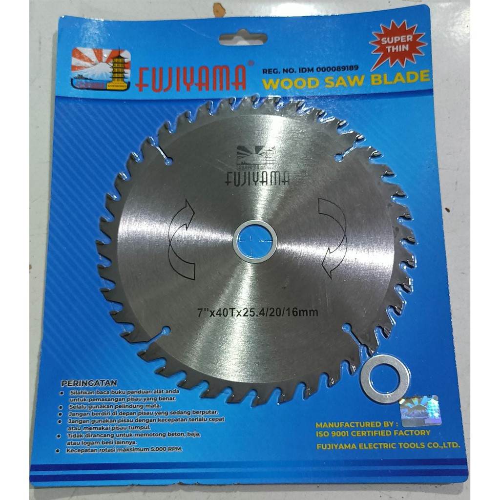 MATA POTONG KAYU ALUMUNIUM MULTI CUTTER 7&quot; X 40 T / SAW BLADE 7 INCH